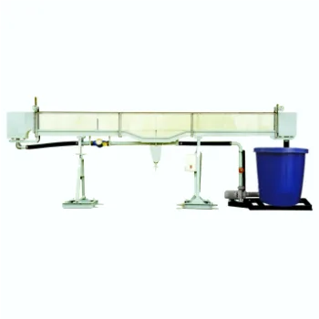 Flow Channel, 100mm wide, tilting, adjustable bed